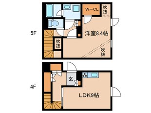 LEGALAND早稲田鶴巻町の物件間取画像